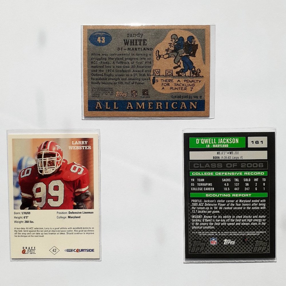 Maryland Terrapins 9 Card Lot [CFBL] [4_4_2] - Picture 8 of 8